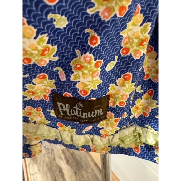 Matilda Jane Platinum Girls Cotton Tunic Top 4/10 Sz 4 Pears - Picture 5 of 9